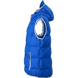 Bodywarmer matelassé avec capuche