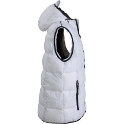 Bodywarmer matelassé avec capuche