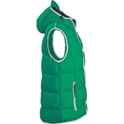 Bodywarmer matelassé avec capuche
