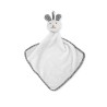 Serviette lapin en peluche