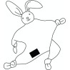 Doudou lapin ole
