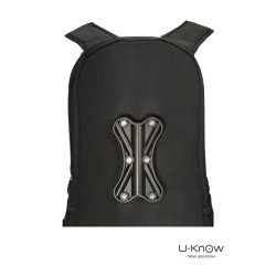 Drapeau sur sac à dos