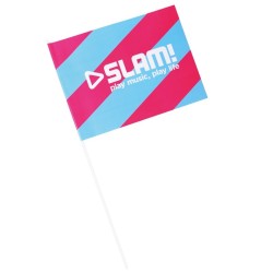 Grand drapeau en papier 21 x 31 cm