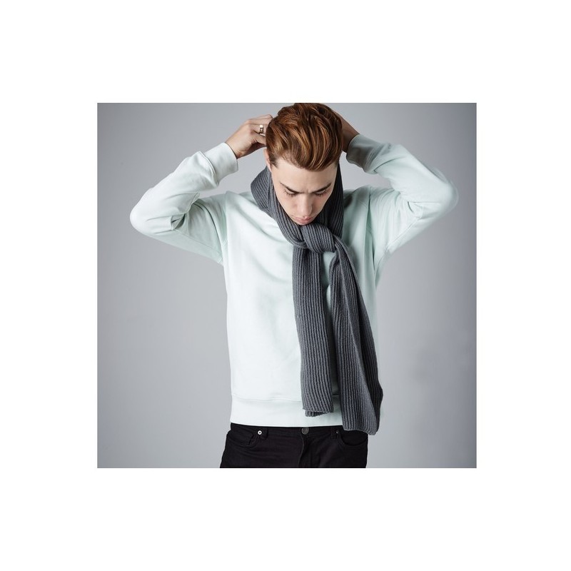 Écharpe à côtes, 100% acrylique