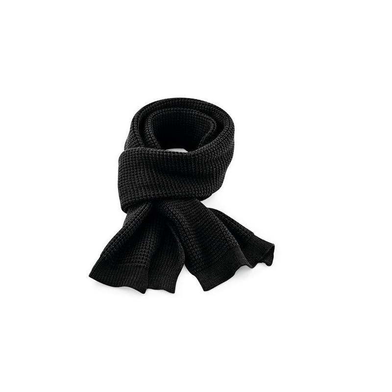 Écharpe maille gaufrée