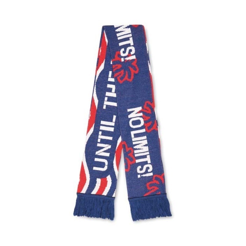 Echarpe de supporter jacquard en RPET tissée jusqu'à 6 couleurs