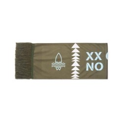 Echarpe de supporter quadri en maille de polyester