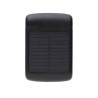 Ecouteurs sans fil avec panneau solaire intégré dans le boîtier en ABS recyclé