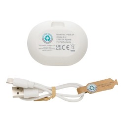 Écouteurs TWS en ABS recyclé certifié RCS