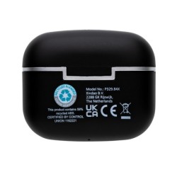 Écouteurs 2.0 TWS Swiss Peak en plastique recyclé RCS