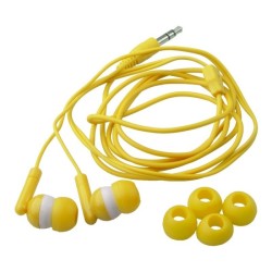 Paire d'écouteurs colorés