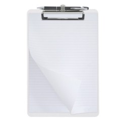 Clip board en plastique
