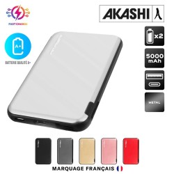 Batterie 5.000 mAh slim métal