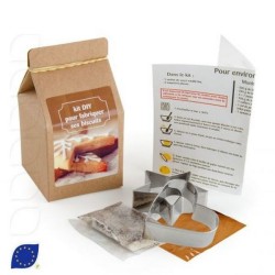 Mini-coffret gastronomie biscuits de noël version kraft