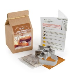 Mini-coffret gastronomie biscuits de noël version kraft
