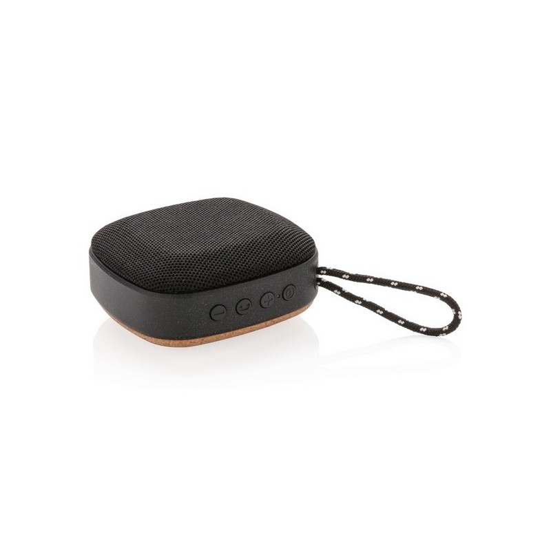 Enceinte liège 5w en tissu imperméable