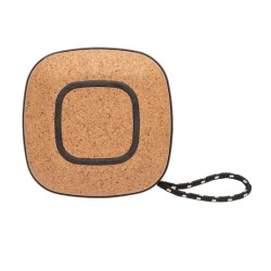 Enceinte liège 5w en tissu imperméable