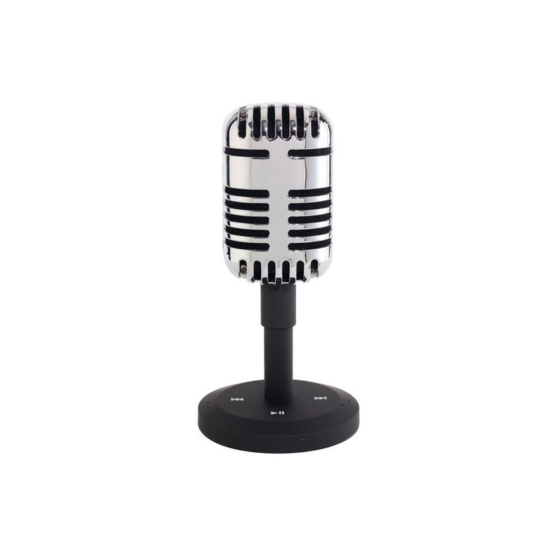 Enceinte bluetooth MICROPHONE style rétro