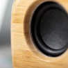 Enceinte 3w façade bambou
