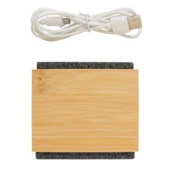 Enceinte 5W finition bambou