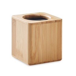 Haut-parleur en bambou