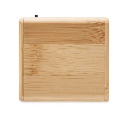 Haut-parleur en bambou