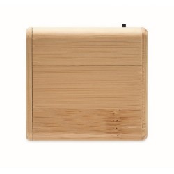 Haut-parleur en bambou