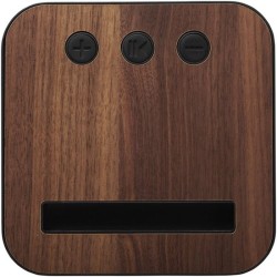 Enceinte Bluetooth® en tissu et bois