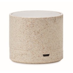 Haut-parleur s/fil paille blé