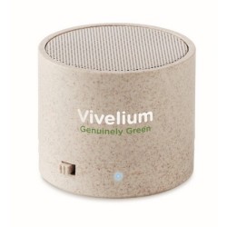 Haut-parleur s/fil paille blé