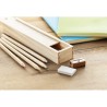 Et de 12 crayons en bois