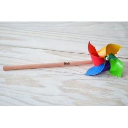 Crayon bois Eolienne - Ailettes