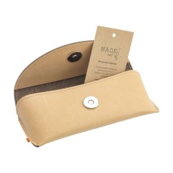 Recycled Leather Sunglasses Pouch étui à lunettes