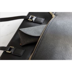 Recycled Leather Sunglasses Pouch étui à lunettes