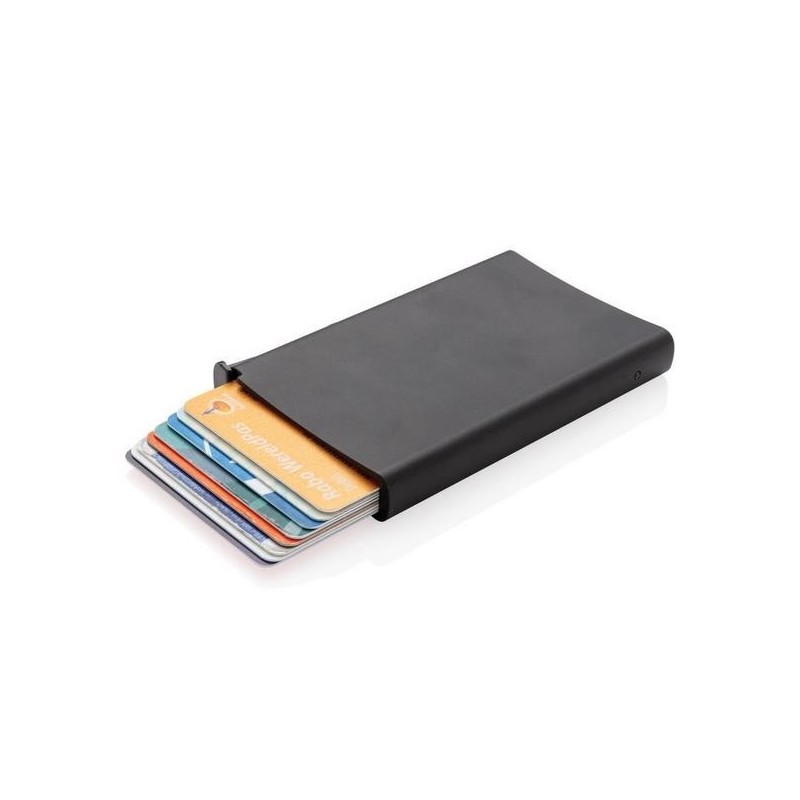 Porte cartes anti-rfid aluminium