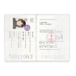 Couverture de passeport