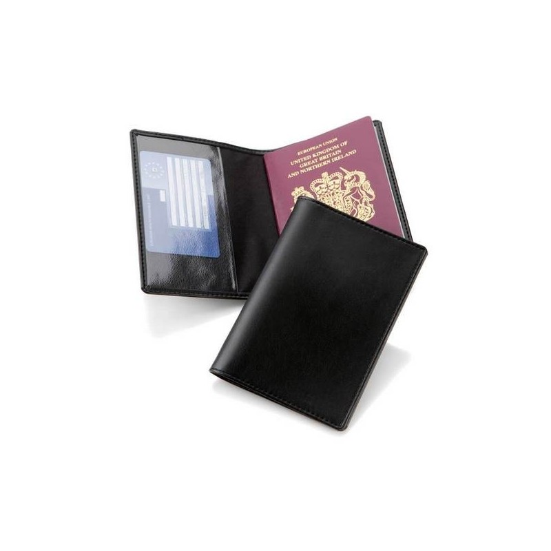 Porte passeport en cuir