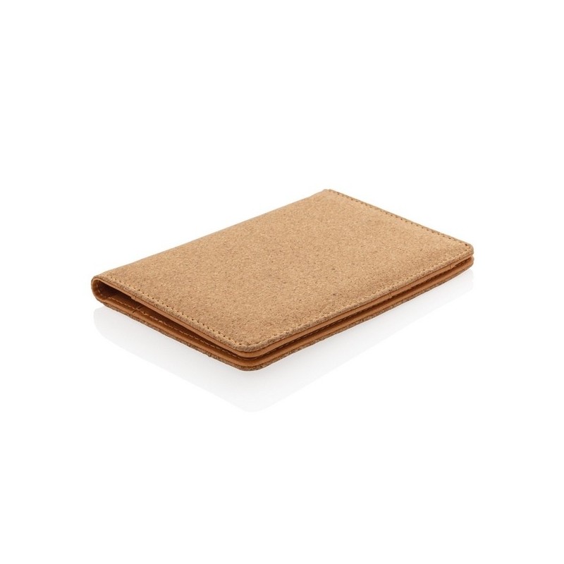 Etui passeport anti rfid en liège