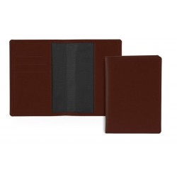 Protège passeport en cuir