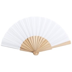 Éventail avec toile recyclée