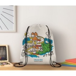 Sac à cordon non tissé