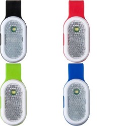 Réflecteur en plastique avec LEDS blanche et rouge