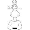 Figurine solaire "Hula"