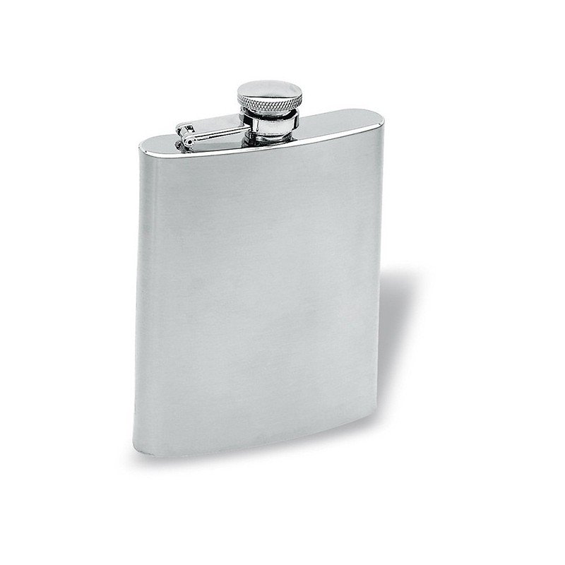  Grande flasque en inox mat