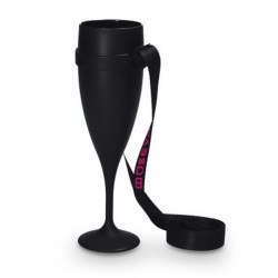 Flûte a champagne plastique réutilisable 14 cl