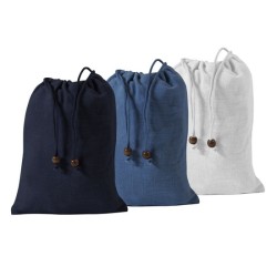 Chèche coton bio gots avec pochon