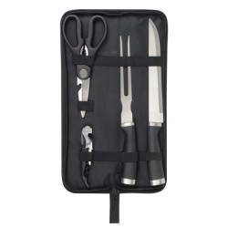 Ensemble de couverts en acier inoxydable ROASTY, 4 pcs