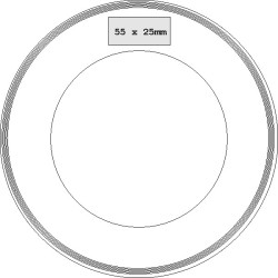 Disque volant ring 25