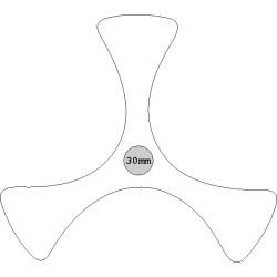 Disque volant heli 30