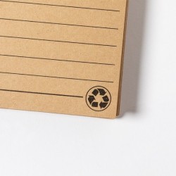 Cahier en carton recyclé